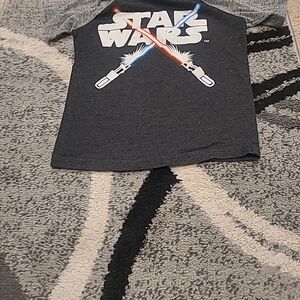 Star Wars X Jumping Beans Boys Raglan Graphic Tee Sz 6
